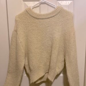 Zara Beige Classy Sweater